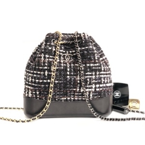 샤넬 CHANEL 2020 SS 트위드 가브리엘 백팩 A94485 커스텀급