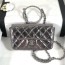 샤넬 CHANEL 2020 SS 라운드 탑 핸들 플랩백 AS1665 커스텀급