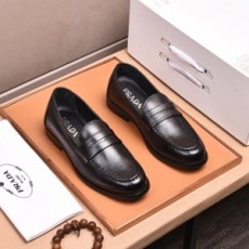 프라다 PRADA 2020 SS 레더 패치 남성 구두