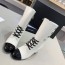 샤넬 CHANEL 2020 SS 로고 단추 여성 중부츠