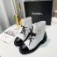 샤넬 CHANEL 2020 SS 퀄팅 체인로고 여성 쇼트부츠