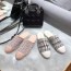 샤넬 CHANEL 2020 SS 트위드 투톤 여성 뮐 슈즈