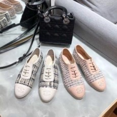 샤넬 CHANEL 2020 SS 트위드 투톤 여성 슈즈