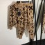 루이비통 LOUIS VUITTON 2020 SS 모노그램 짚업 니트 가디건 바지 여성 세트