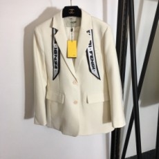 펜디 FENDI 2020 SS 캐릭터 띠로고 포켓 카라 여성 자켓