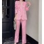 발렌티노 VALENTINO 2020 SS 리본 카라 자켓 바지 여성 세트