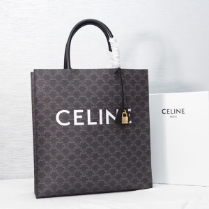 셀린느 CELINE 2020 SS 카바스 버티컬 캔버스 토트백 190402 커스텀급