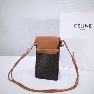셀린느 CELINE 2020 SS 트리오페 캔버스 폰케이스 크로스백 10G332 커스텀급