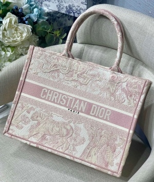 디올 DIOR 2020 SS 오블리크 캐릭터 핑크 북 토트백 M1286 커스텀급