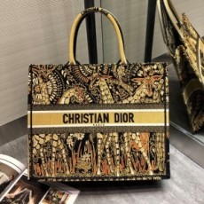 디올 DIOR 2020 SS 오블리크 캐릭터 옐로우 북 토트백 커스텀급