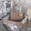 디올 DIOR 2020 SS 레이디백 램스킨 베이지 스몰 토트백 커스텀급