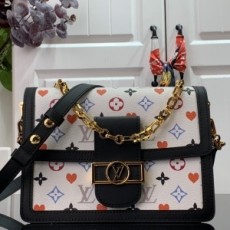 루이비통 LOUIS VUITTON 2020 SS 모노그램 멀티 화이트 도핀백 M44391 커스텀급