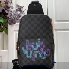 루이비통 LOUIS VUITTON 2020 SS 다미에 그라피티 에비뉴 슬링백 N40273 커스텀급