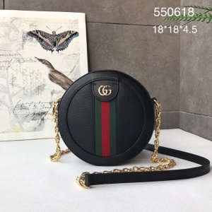 구찌 GUCCI 2020 SS GG 오피디아 레더 삼선 라운드 크로스백 550618 커스텀급