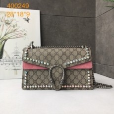 구찌 GUCCI 2020 SS 디오니소스 큐빅 스몰 크로스백 400249 커스텀급