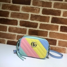 구찌 GUCCI 2020 SS GG 마몬트 마틀라세 멀티 미니 크로스백 448065 커스텀급