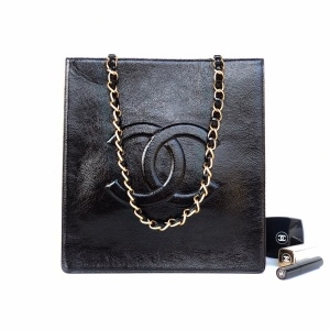 샤넬 CHANEL 2020 SS 빈티지 카프스킨 빅 쇼핑백 커스텀급