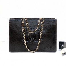 샤넬 CHANEL 2020 SS 스퀘어 샤이니 카프스킨 쇼퍼백 커스텀급