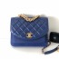 샤넬 CHANEL 2020 SS 램스킨 포켓 투톤 체인 크로스백 커스텀급