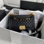 샤넬 CHANEL 2020 SS 램스킨 퀄팅 로고스트랩 보이백 미러급