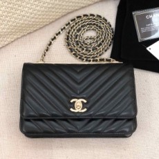 샤넬 CHANEL 2020 SS 램스킨 쉐브론 WOC 클러치백 미러급