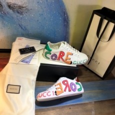 구찌 GUCCI 2020 SS 프린트 로고 커플 스니커즈 커스텀급