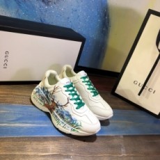 구찌 GUCCI 2020 SS 라이톤 디어 프린트 커플 스니커즈 커스텀급