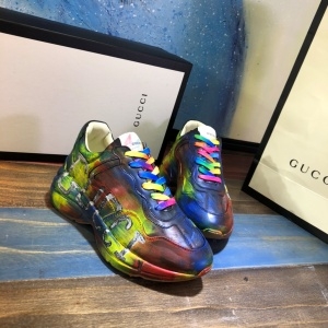 구찌 GUCCI 2020 SS 라이톤 그래피티 빈티지 커플 스니커즈 커스텀급
