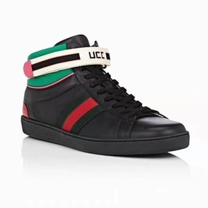 구찌 GUCCI 2020 SS 삼선 로고패치 하이탑 커플 스니커즈 커스텀급