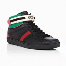 구찌 GUCCI 2020 SS 삼선 로고패치 하이탑 커플 스니커즈 커스텀급