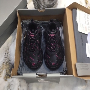 발렌시아가 BALENCIAGA 2020 SS 트리플 업뎃버젼 블랙핑크 커플 슈즈