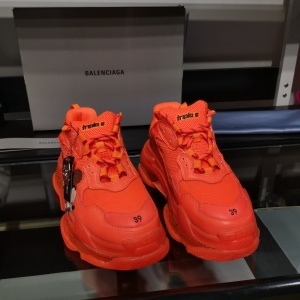 발렌시아가 BALENCIAGA 2020 SS 트리플 디즈니 오렌지 커플 슈즈