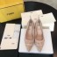 펜디 FENDI 2020 SS 큐빅 펄 로고 블랙굽 여성 슈즈