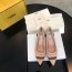 펜디 FENDI 2020 SS 스티치 투톤 블랙굽 여성 슈즈
