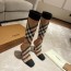 버버리 BURBERRY 2020 SS 체크무늬 여성 롱부츠