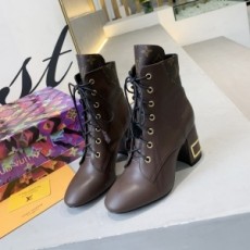 루이비통 LOUIS VUITTON 2020 SS 투톤 여성 쇼트부츠