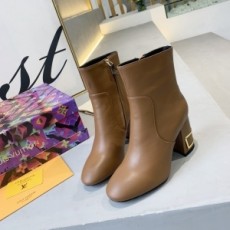 루이비통 LOUIS VUITTON 2020 SS 지퍼 여성 쇼트부츠