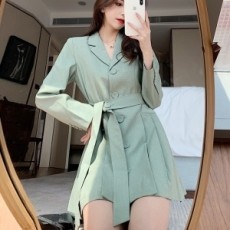 디올 DIOR 2020 카라 벨트장식 여성 원피스