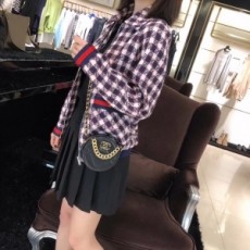 구찌 GUCCI 2020 SS 체크 플라워 자수 여성 점퍼