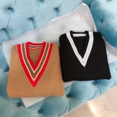 버버리 BURBERRY 2020 SS 브이라인 여성 니트