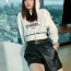 샤넬 CHANEL 2020 SS 로고 자수 후드 여성 긴팔티