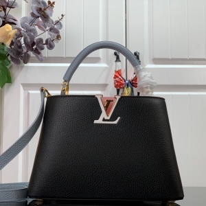 루이비통 LOUIS VUITTON 2020 SS 투톤 토트 카퓌신백 M48865 커스텀급