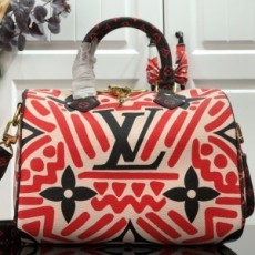 루이비통 LOUIS VUITTON 2020 SS 반둘리에 스피디 토트백 M41112 커스텀급