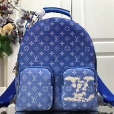 루이비통 LOUIS VUITTON 2020 SS 모노그램 클라우드 멀티포켓 백팩 M45441 커스텀급