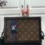 루이비통 LOUIS VUITTON 2020 SS 모노그램 캐릭터 자수 체인 트렁크백 M45619 커스텀급