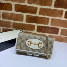 구찌 GUCCI 2020 SS 1955 홀스빗 쟈가드 WOC 체인 월릿 621888 커스텀급