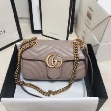구찌 GUCCI 2020 SS GG 마몬트 마틀라세 미니백 446744 커스텀급