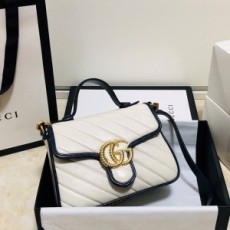 구찌 GUCCI 2020 SS GG 마몬트 미니 탑 핸들백 583571 커스텀급