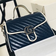 구찌 GUCCI 2020 SS GG 마몬트 마틀라세 탑 핸들백 498110 커스텀급