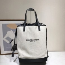 생로랑 SAINTLAURENT 2020 SS 패브릭 투톤 버킷백 8548 커스텀급